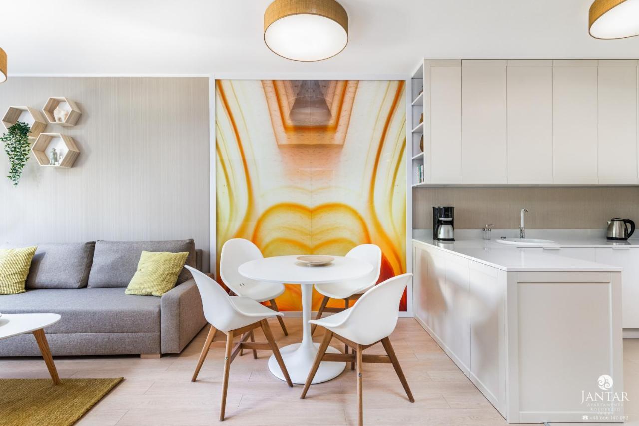 Jantar Apartamenty - Miodowy Dom City Center Kolobrzeg Bagian luar foto